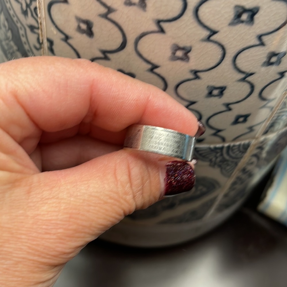 Anti tarnish Catholic Ring 😇
